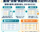 Excel・CSVを整理し分析レポートにします 重複整理から集計・グラフ・考察まで一括対応 イメージ2