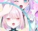 ふんわり可愛い雰囲気の女性を描きます 【ゆる塗り】絵本みたいなイラスト イメージ1
