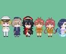 デフォルメキャラ描き✍️ます 多彩な絵柄や色遣いであなただけのキャラクターイラストを！ イメージ9