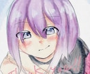 可愛い女の子やケモノのイラスト描きます 水彩風や厚塗りなど様々な塗りがお選びいただけます イメージ7