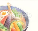 絵本のワンシーンのような食べ物イラスト描きます 飲食店のメニュー表やPOP、本の挿絵などに イメージ3