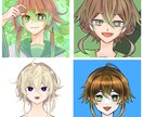 シンプルな男性イラスト描きます ✨1000円からキャラデザ承ります！✨ イメージ5