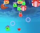 オリジナルキャラのゲームを提供します 描いたイラストがゲームの中で動き出す感動はいかがですか? イメージ3