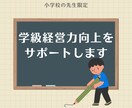 小学校教員　学級経営力向上をサポートします 子どもも教師もみんなが楽しい学級にするための方策を考えます。 イメージ1