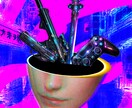 サイバー・ネオン系の世界観デザイン制作します 雰囲気だけで終わらない世界観デザインを制作します イメージ3