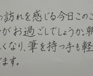 単発･美文字になるためのペン習字レッスンします 書道歴20年のスキルをリアルタイムでお届け！添削いたします！ イメージ2