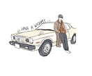 線画でイラスト描きます ニュアンス英語を含んだ線画描きます イメージ1
