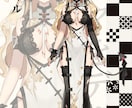 vtuberさん向けの立ち絵を0から描きます デザイン、少女、女性描くのが得意実績は合計15 イメージ3