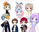 ミニキャラも！Vtuber様向けのロゴを作成します お得なお値段そのままミニキャラつき！ イメージ4