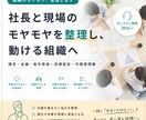 組織開発・チームづくりの壁打ちします 理念・会議・若手育成の悩み相談 イメージ1