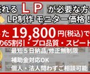 LP製作を格安モニター価格で提供します 今だけ！LP制作モニター大募集！ イメージ2