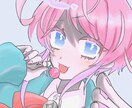 夢絵も可！可愛く目を惹くSNSアイコン描きます 最短1日！美少女やあなたの推しと一緒のあなただけのアイコン イメージ4
