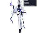 TRPG•ゲームの立ち絵制作いたします TRPG•ゲーム•動画に使える立ち絵イラストを制作いたします イメージ2