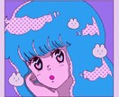 レトロポップな曲のカバーイラストをお描きします オリジナルやカバー曲、どんなイメージにも対応致します！ イメージ4