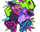 女性キャラ、男性キャラなどを描きます 女性や男性、背景を中心としたアイコン、立ち絵、サムネ絵など イメージ9