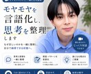 モヤモヤを整理し納得へ導きます 1人で整理できない悩みを一緒に言語化 イメージ1