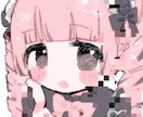 かわいいアイコン作ります 超絶デフォルメ可愛く仕上げます♡ イメージ8
