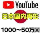 国内のリアル視聴者にYouTube動画拡散します +1000回再生✨実際の日本人ユーザーが注目！ イメージ1