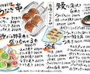 飲食店向け手書きメニューで世界観をデザインします 【飲食店】温かみある手書きメニュー｜筆文字＆イラストで魅せる イメージ3