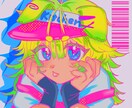 アイコンイラストを作成します かっこいい・可愛いアイコンを作成します。 イメージ1