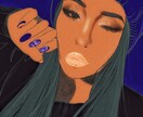 シンプルでオシャレなアイコン描きます ◎写真だとキマリ過ぎるアイコンに抜け感を◎簡単オーダーメイド イメージ9