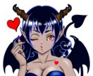アイコン•一枚絵イラスト､承ります チビキャラ(デフォルメ)～9頭身キャラまで､ご要望に応じます イメージ3