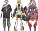 最短3日！立ち絵・キービジュアル製作いたします あなたのキャラクターを、魅力最大限に描き起こします イメージ3