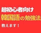 初心者必見！韓国語の最強の勉強方法を教えます 3カ月で韓国語会話をマスターした日本人が教えます(40分) イメージ1