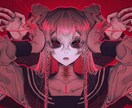 厚塗り×パキッと感　唯一無二のイラスト描きます サムネで惹き込む！を目標とする世界観重視イラスト制作 イメージ4