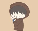 ゆるキャライラストかきます アイコン、ヘッダー、配信用背景などにお使い頂けます イメージ6