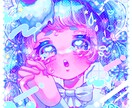 キラキラでキュートなイラスト！制作します キラキラ･キュート･ポップなイラストを求める方におすすめ！ イメージ3