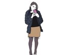 お写真を元に、ゆるアイコンを作成します SNSや、ブログ、名刺に、ゆるいアイコンがぴったり！ イメージ8