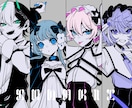 商用可！映える色彩の目立つイラスト描きます ☆目を引くイラストでCDジャケット、MV、Vtuberなど！ イメージ10