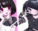 可愛い女の子を描きます SNSアイコン、グッズ、プレゼントなどにどうぞ！ イメージ1