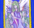 風景や人物画を描きます 若干闇系イラストを得意としております。 イメージ1