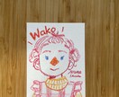 絵本タッチのクレヨン画似顔絵描きます 手書き似顔絵絵本タッチのクレヨン画でお描きします イメージ1