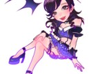 コンカフェやアイドルのグッズ向けイラスト制作します メニュー表やグッズなどに使えるイラスト。 イメージ1
