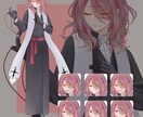 立ち絵描きます ご自身のオリジナルキャラもご相談くださいませ。 イメージ3