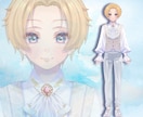 女の子Vtuber向け！夢かわモデルを制作します オプション：配信画面/背景/ネームロゴ/待機中/動画素材 イメージ6