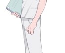 立ち絵かきます あなたの思い描くTRPG等ゲーム用の立ち絵の制作を行います イメージ5