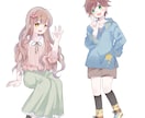 ゆるふわ・シンプルイラスト描きます かわいいシンプルイラスト！SNSアイコンを届けます☆ イメージ9