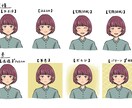 格安でアイコン作成します アニメ風タッチでかわいい★SNSなどに イメージ3