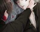 動画イラスト、表紙、挿絵等制作致します ダークテイストなかっこいいイラスト！ イメージ3
