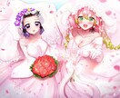 イラスト描きます キラキラした華やかな塗りを得意としております イメージ6