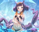 可愛いキャラクターイラストをお描きします グッズ用、動画用、アイコン用など何でもご相談ください!! イメージ5