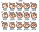 商用OK！人と被らないアイコン描きます 選べる表情、4点セット！！名刺やSNSのアイコンにぜひ！ イメージ4