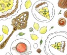 スイーツやパンなどの温かみのあるイラストを描きます 挿絵やチラシ、ロゴなどお好きにお使いいただけます イメージ3