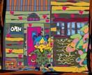 カラフルなイラスト描きます カラフル・ビタミンカラー・オシャレ・パワーチャージ イメージ1