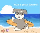 商用OK◎愛犬をキャラクター化した似顔絵作成します オリジナルイラストでアイコン、挿絵、ブログや配信用に イメージ4