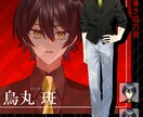 ゲーム、配信、TRPGなどの立ち絵をお描きします あなたの創作キャラクターを制作します！差分も追加可能！ イメージ6